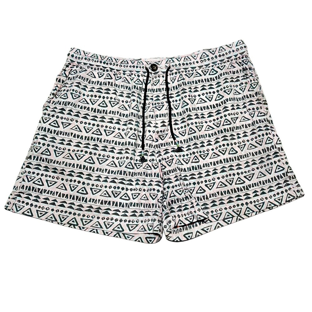 Chubbies Shorts Men XXL Chino Reverse‎ Print Drawstring Casual 5.5" Aztec